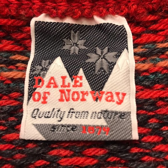 Dale of Norway Red Sweater Size Small - Picture 10 of 16